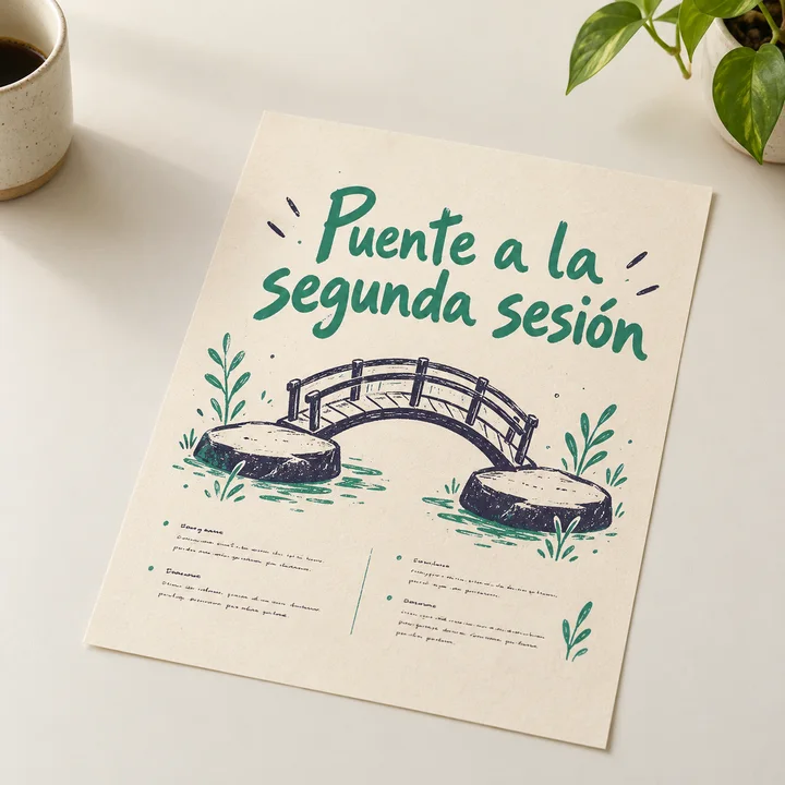 Puente a la segunda sesión