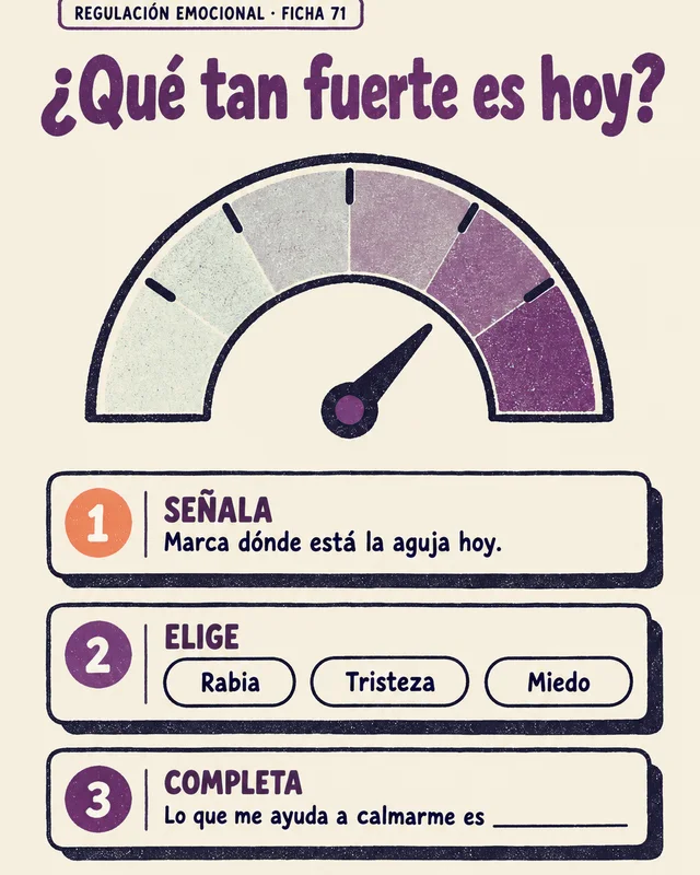 Regulación emocional