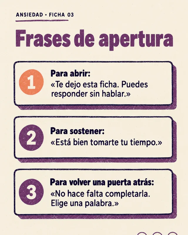 Frases de apertura